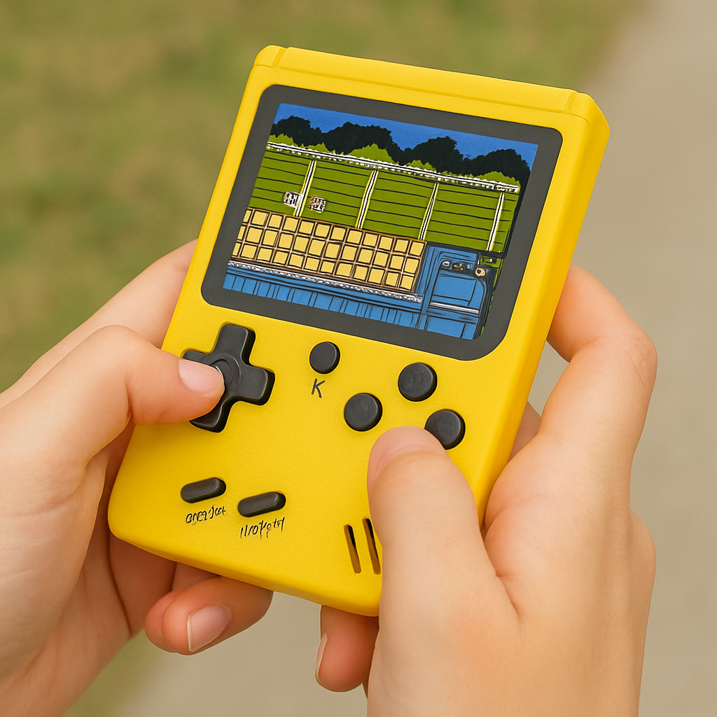 Retro Handheld Game Console Portable Mini Gaming Device 400 Games