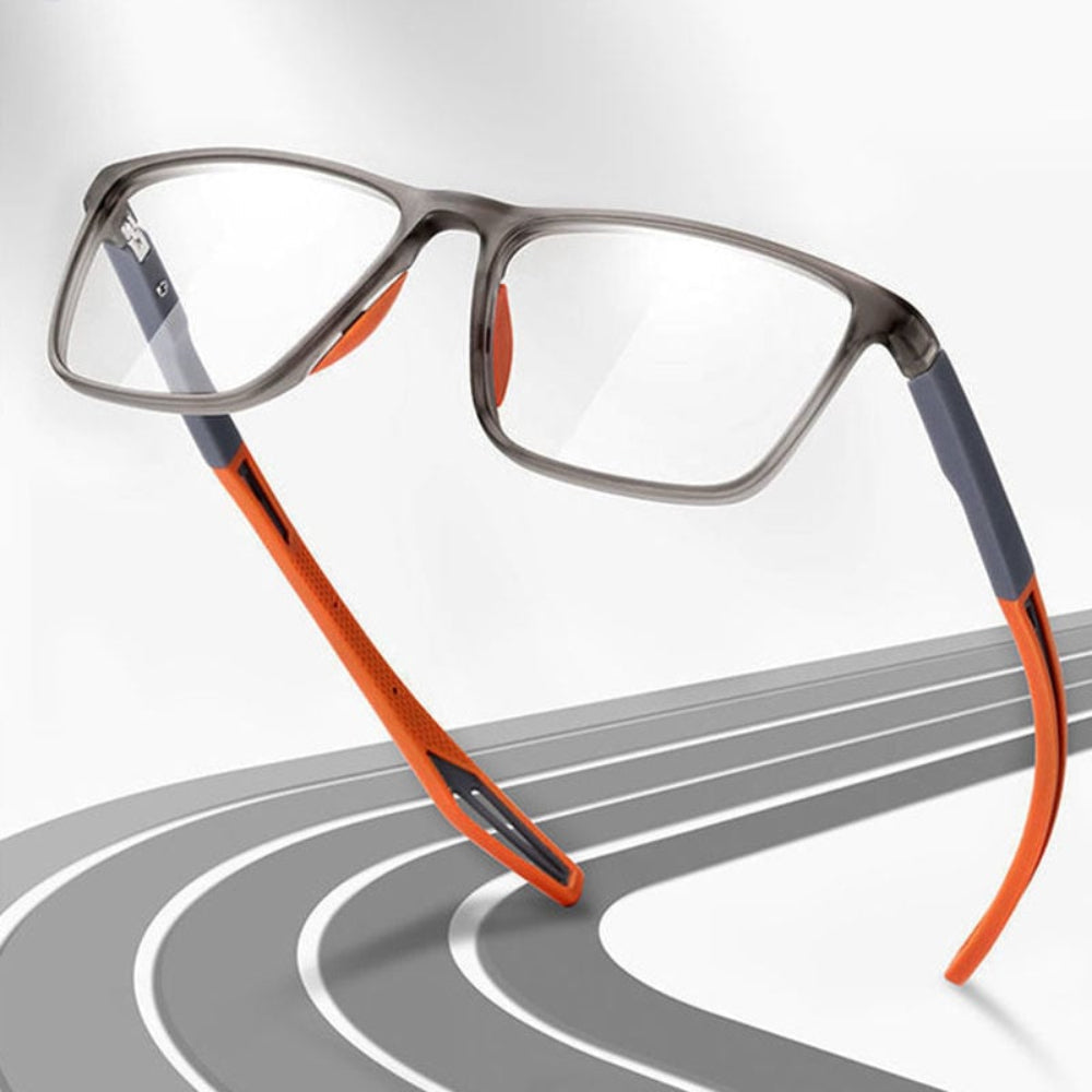 Reading Glasses Blue Light Titanium Frame Progressive Lenses