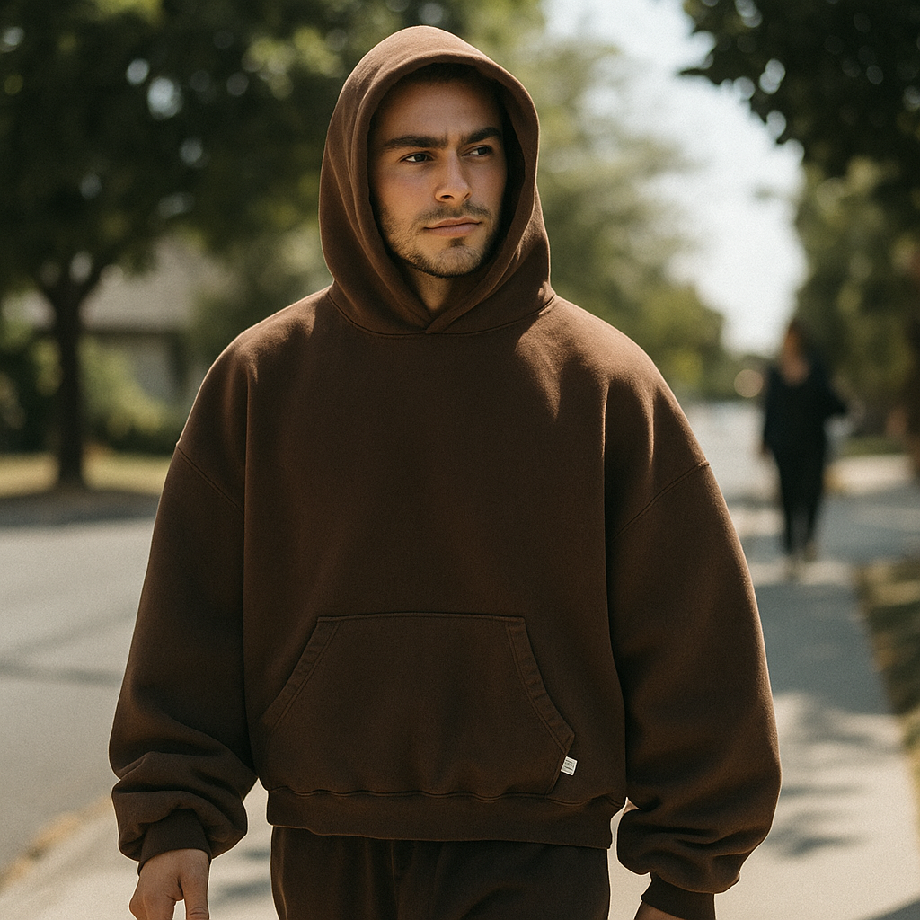 Unisex Oversized Pullover Sweater Cozy Knit Hoodie