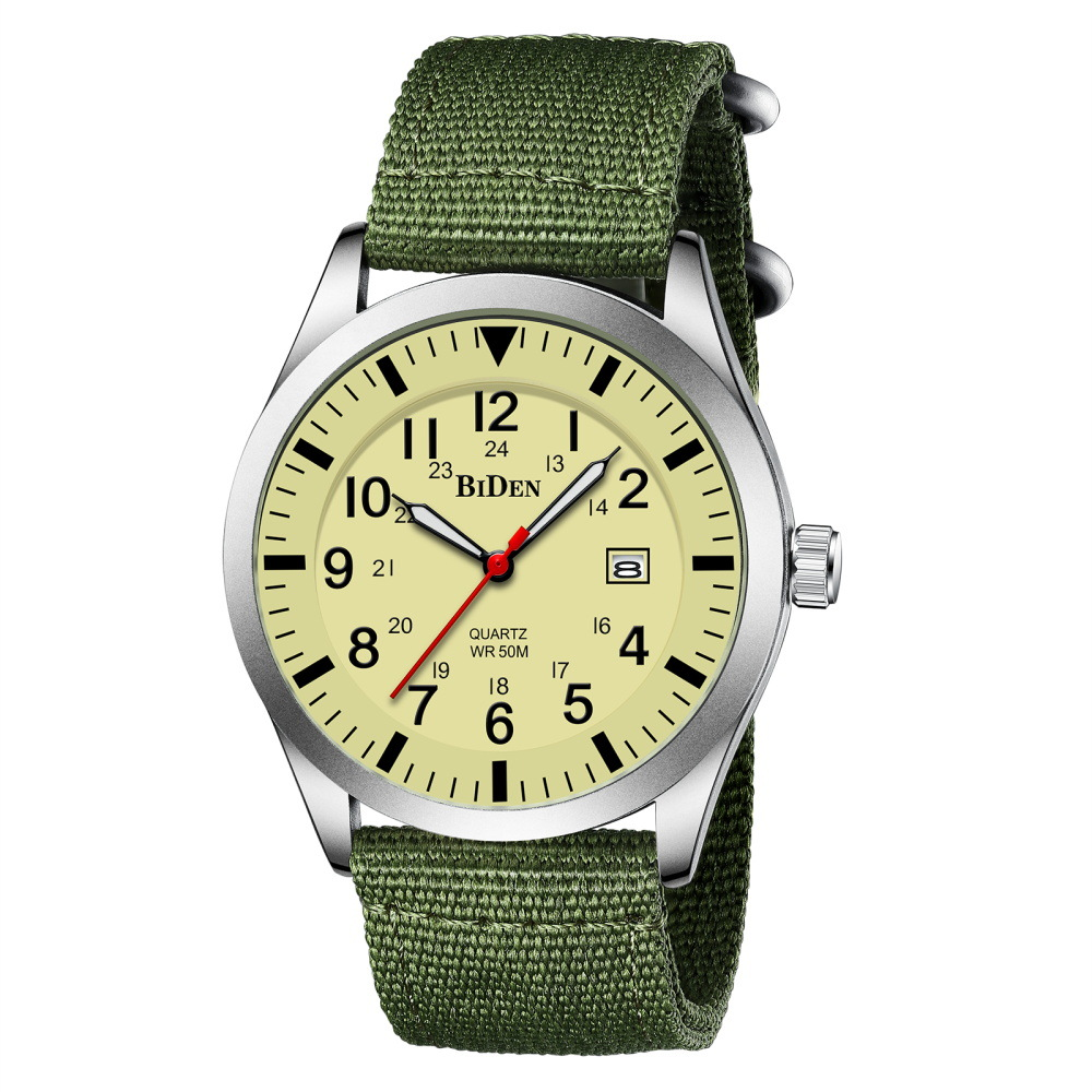 Men’s Waterproof Outdoor Watch with Durable Silicone Strap