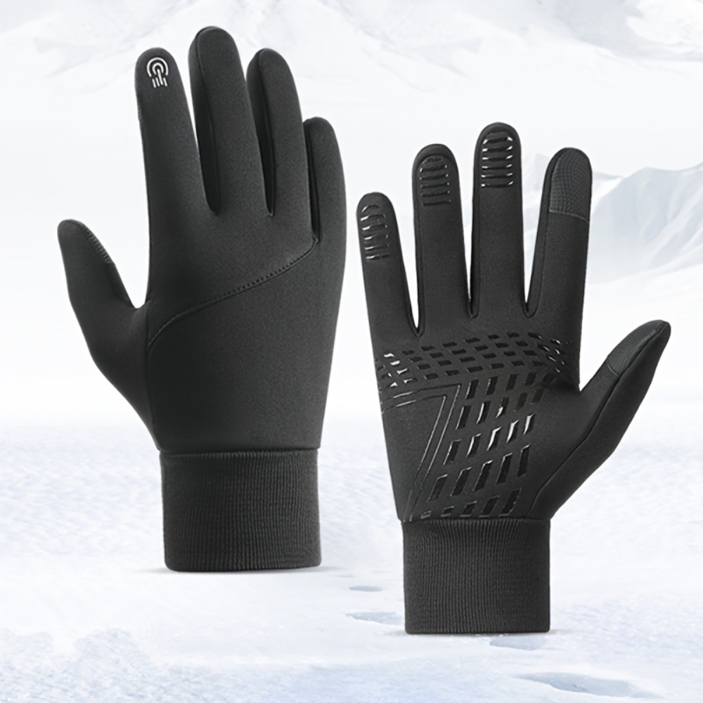 Heated Gloves Winter Thermal Waterproof Touchscreen Warm Grip