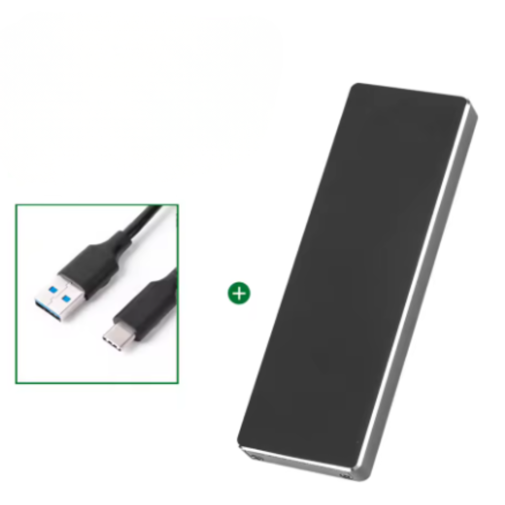 External SSD Portable High-Speed Aluminum Data Storage Drive