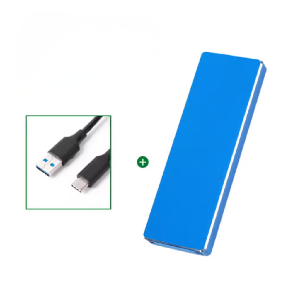 External SSD Portable High-Speed Aluminum Data Storage Drive