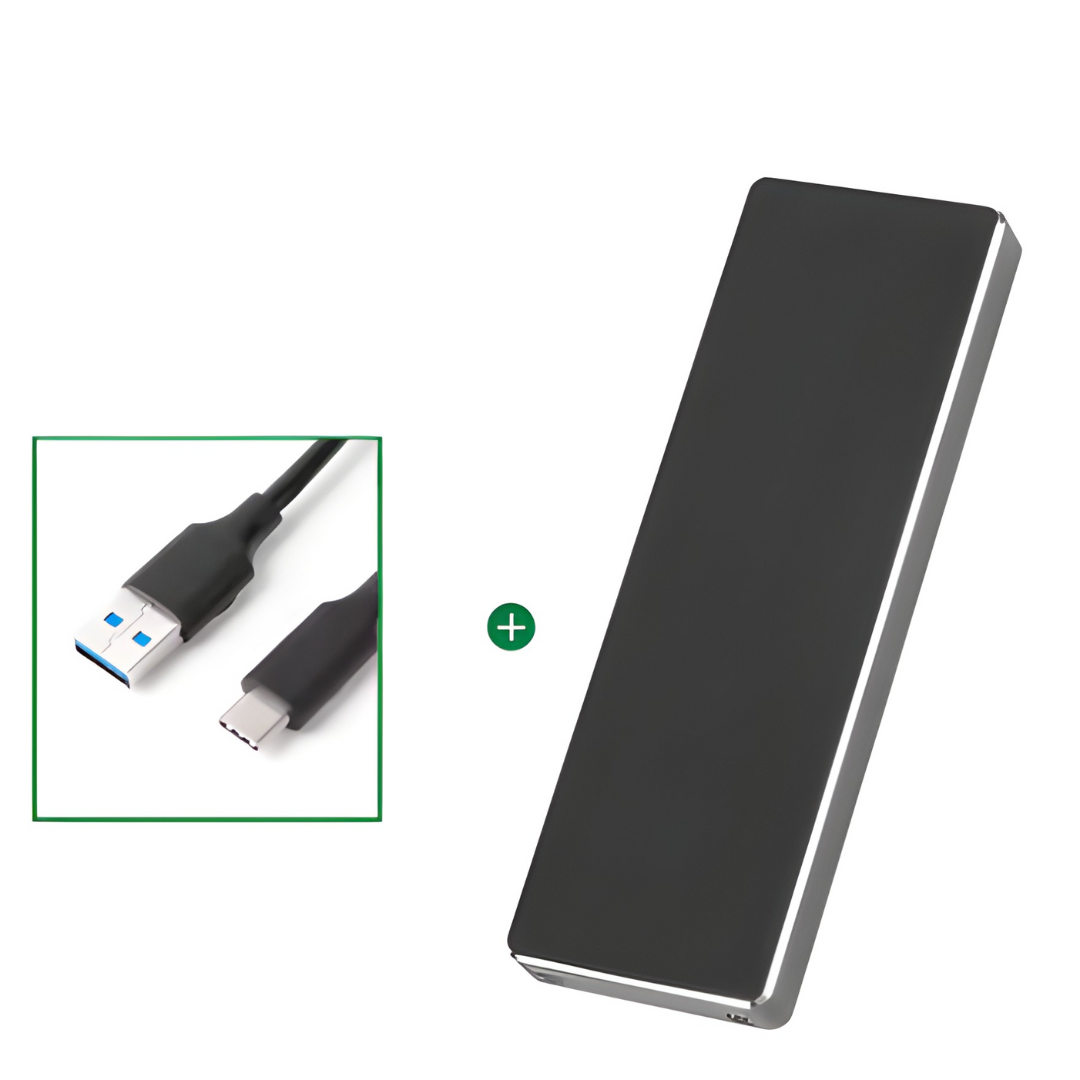 External SSD 2TB Portable USB-C Drive for Fast Laptop and PC Storage