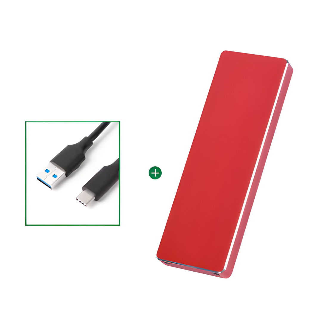 External SSD 2TB Portable USB-C Drive for Fast Laptop and PC Storage