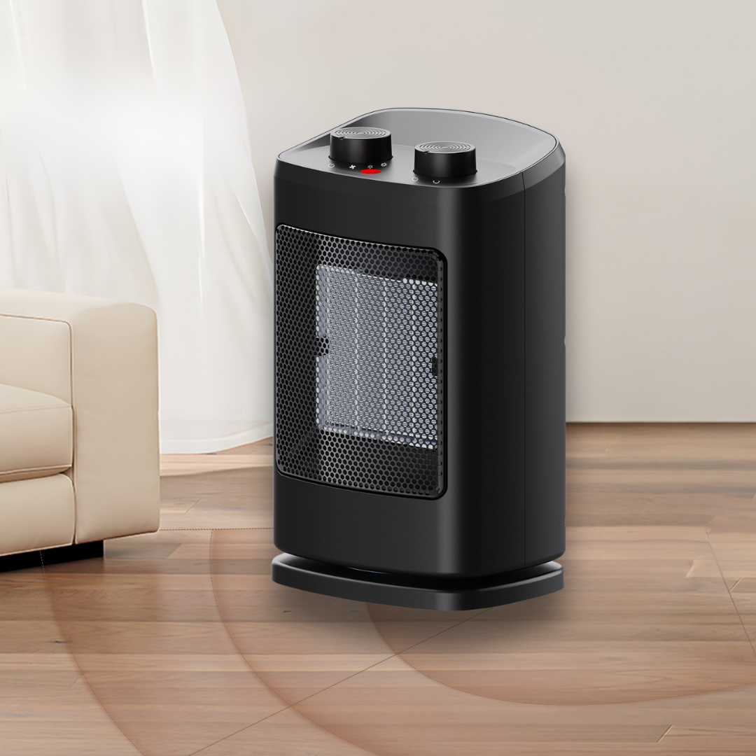 Electric Space Heater Ceramic Portable Fast Heating Energy Efficient