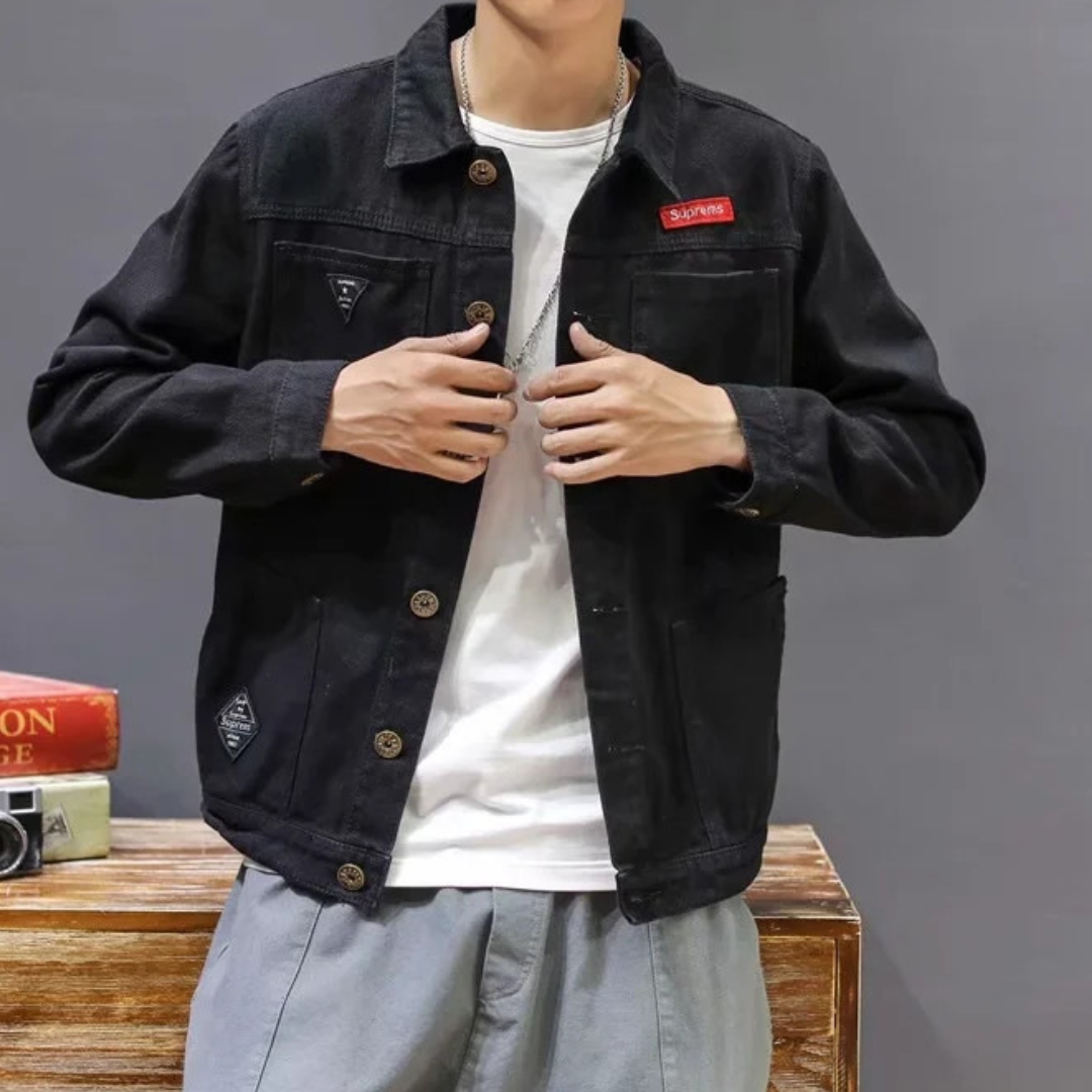 Men's Bomber Jacket - Lightweight Utility Style