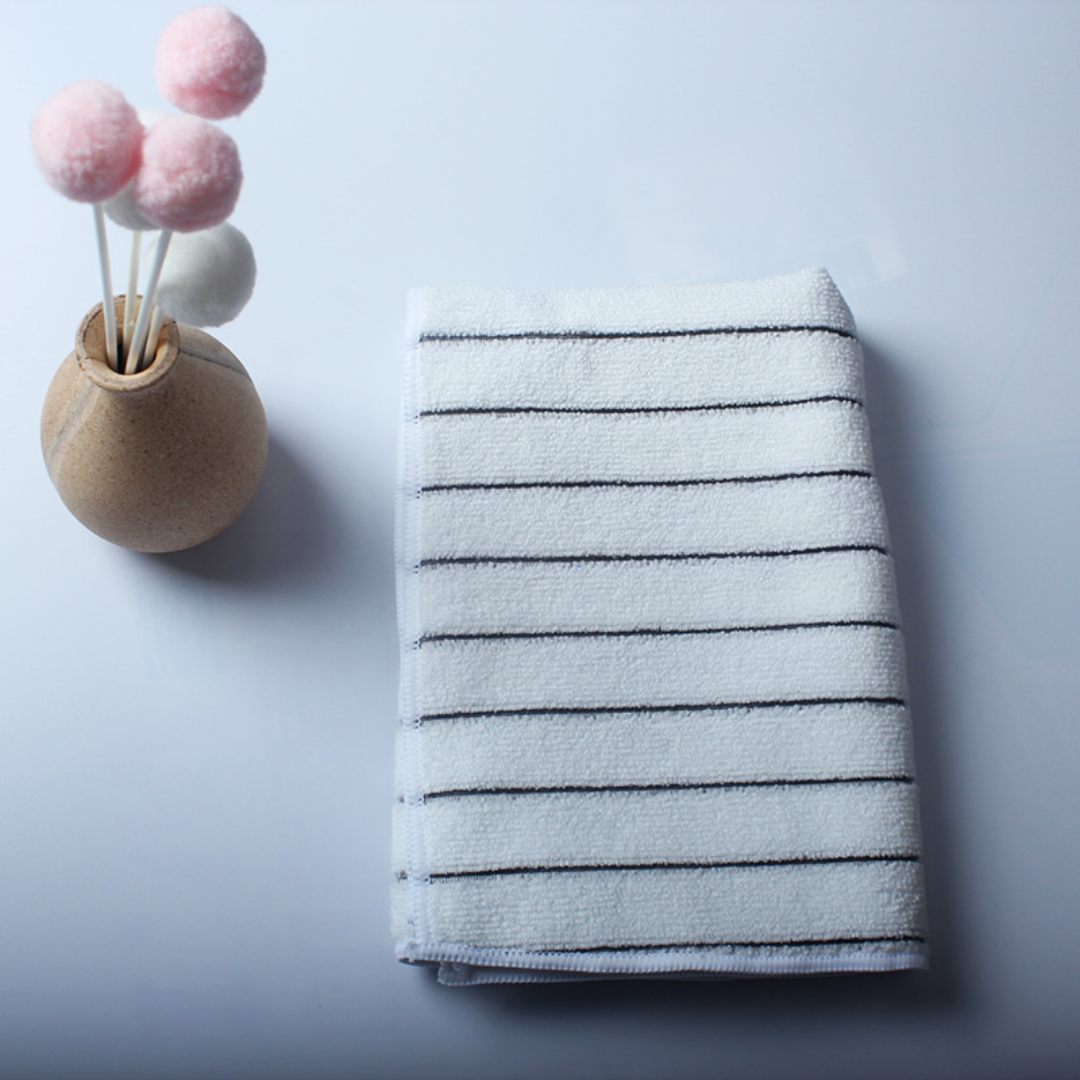 Kitchen Towels Absorbent Cotton Dish Cloths Soft Cleaning Set