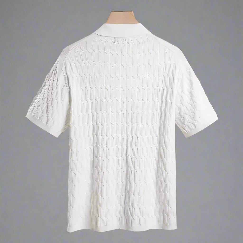 Men’s Slim Fit Summer Polo Shirt | Lightweight Knitwear