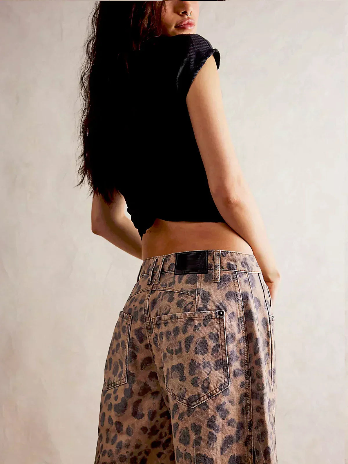 Women’s Baggy Jeans Pants | Wide Leg Trousers Casual