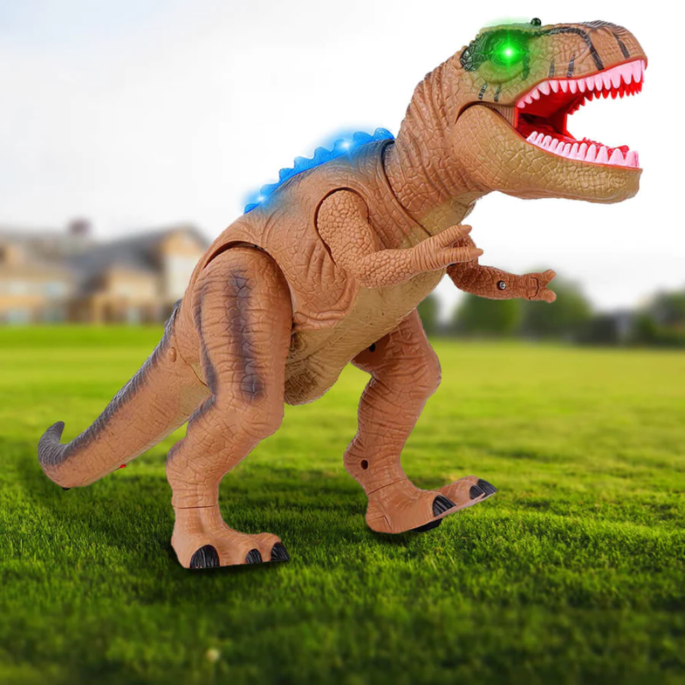 Dinosaur Toy Remote Control Walking Light-Up Roaring Model