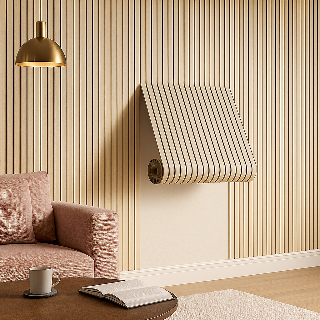 Wall Panels 3D Wood Effect Self-Adhesive Peel and Stick Design