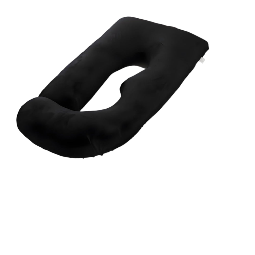 Body Pillow Velvet Full Body Maternity Support Cushion Sleep