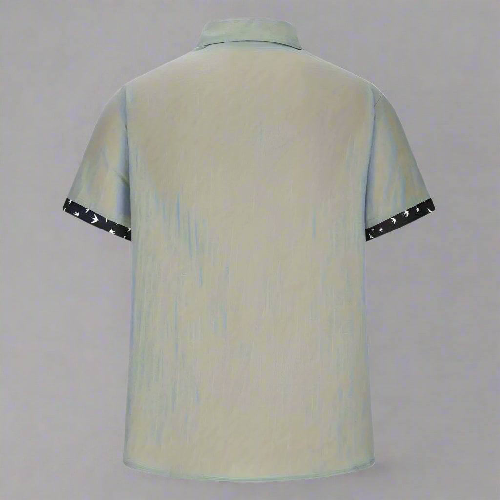 Men’s Casual Summer Shirt | Short Sleeve Button Up