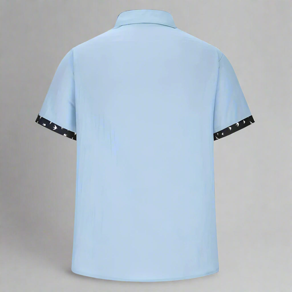 Men’s Casual Summer Shirt | Short Sleeve Button Up