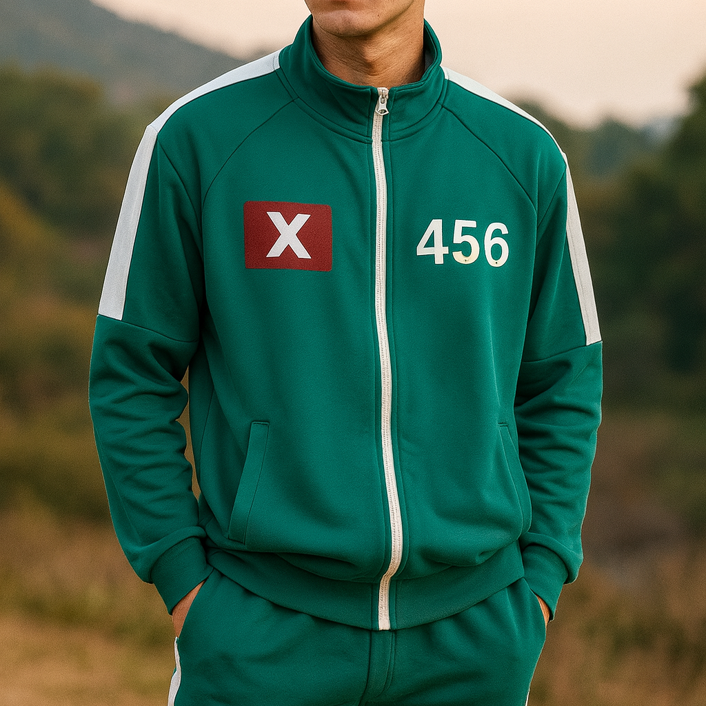 Unisex Two Piece Tracksuit Set Pants Top Outfit