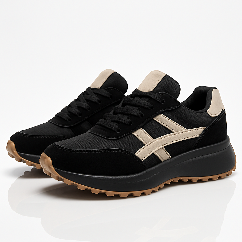 Women's Running Platform Sneakers | Arch Support Grip