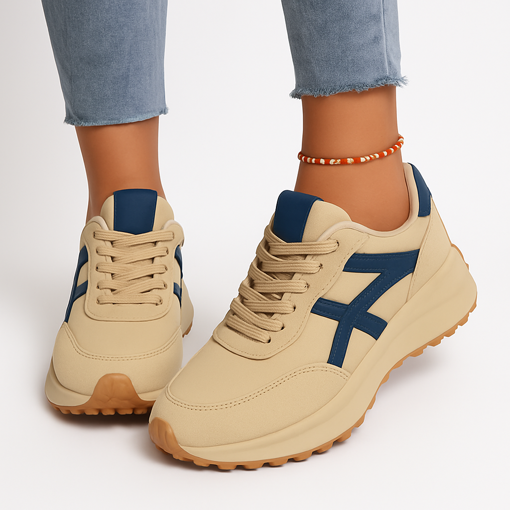 Women’s Running Platform Sneakers | Arch Support Grip