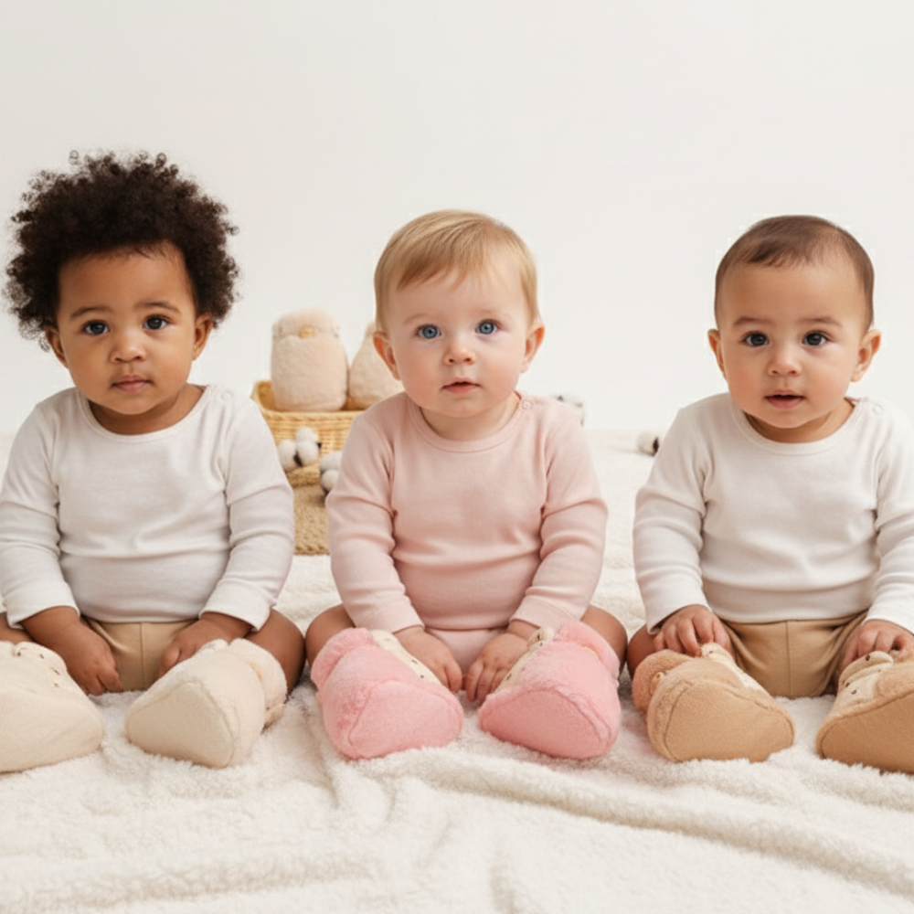 Baby Shoes Cotton Non Slip Warm Toddler Booties Soft Sole