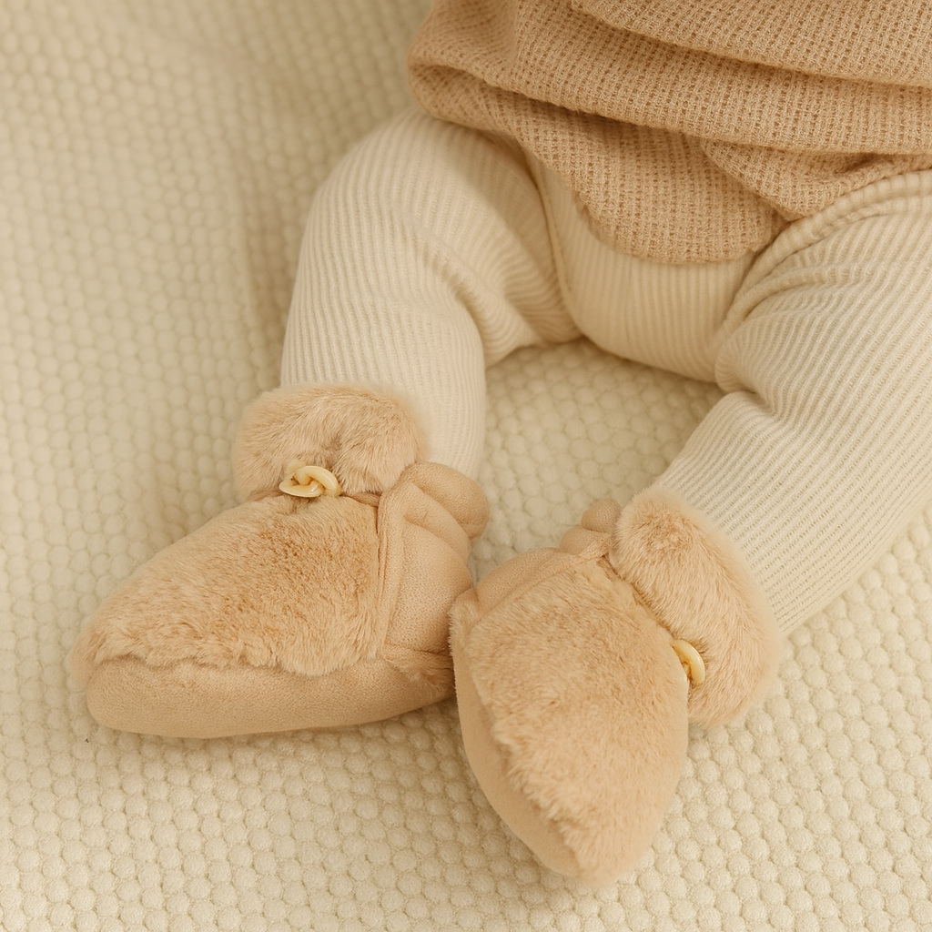 Baby Shoes Cotton Non Slip Warm Toddler Booties Soft Sole