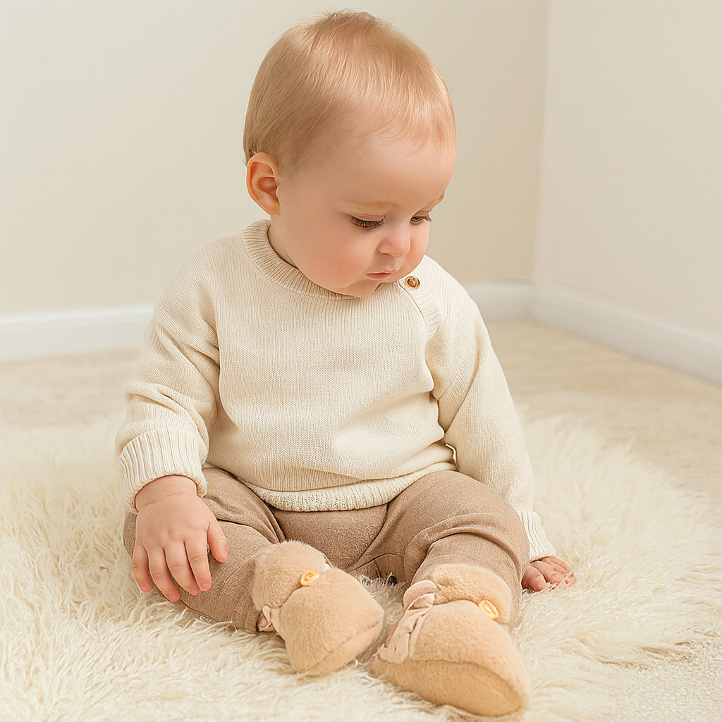 Baby Shoes Cotton Non Slip Warm Toddler Booties Soft Sole