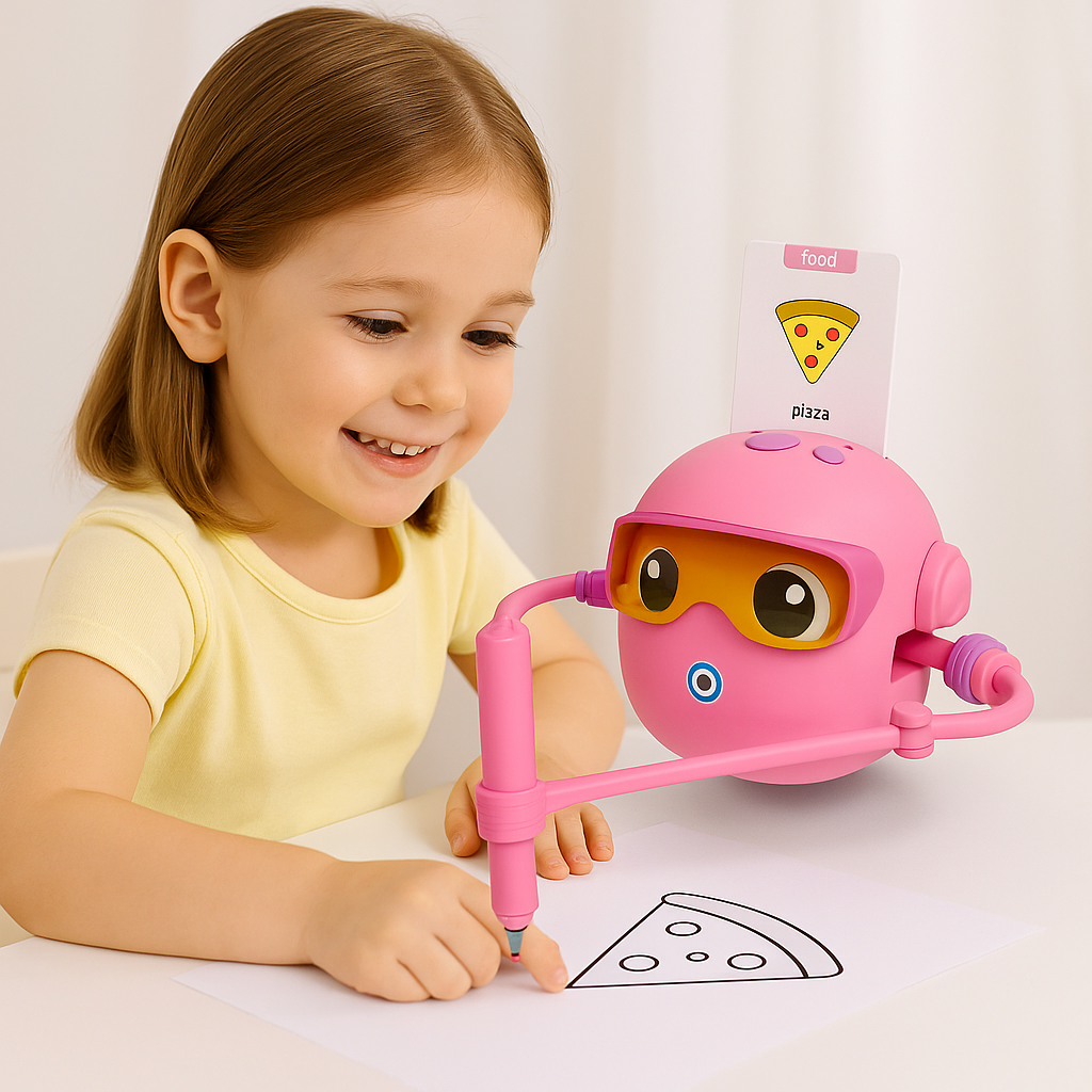 Drawing Robot Kids Smart Interactive Sketching Toy