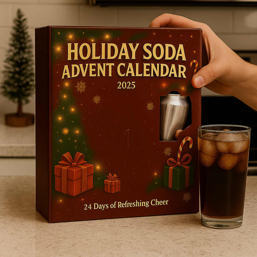 Holiday Soda Can Advent Calendar 2025 Soft Drink Lovers