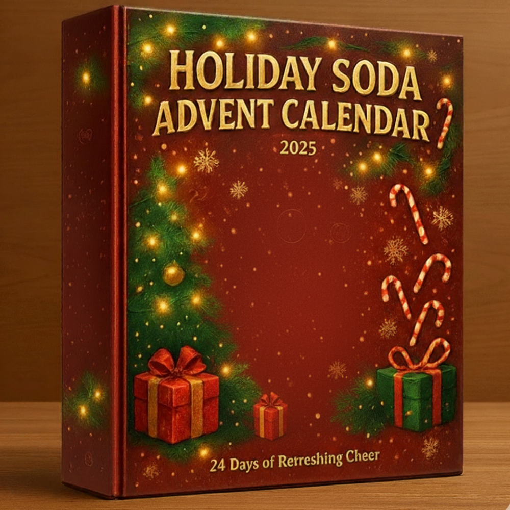 Holiday Soda Can Advent Calendar 2025 Soft Drink Lovers