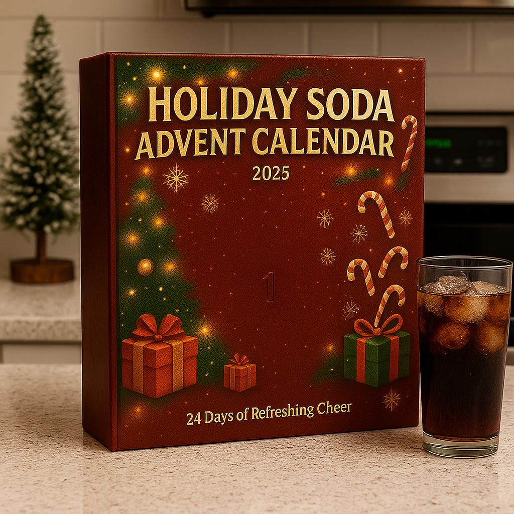 Holiday Soda Can Advent Calendar 2025 Soft Drink Lovers