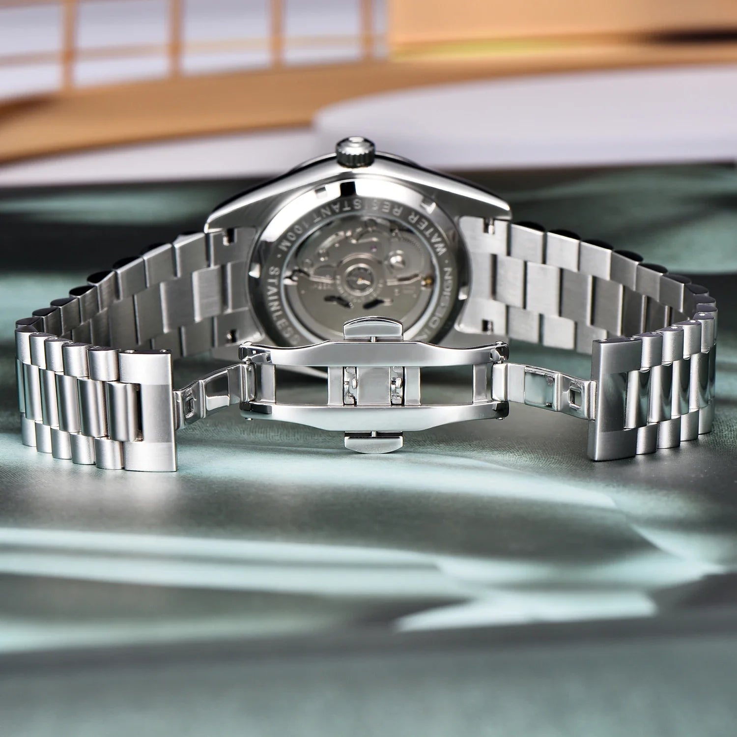 Men's Automatic Luxury Business Watch | Waterproof Stainless Steel