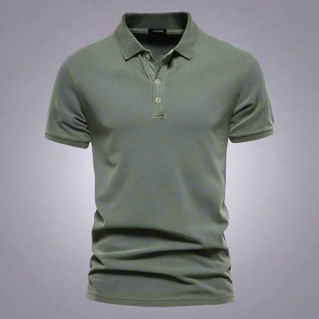 Men's Classic Polo Shirt | Slim Fit Short Sleeve
