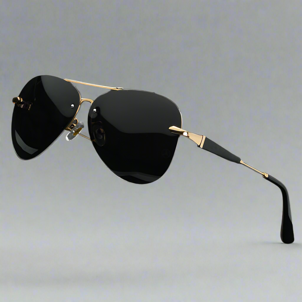 Men's Polarised Aviator Sunglasses | Lightweight UV Protection