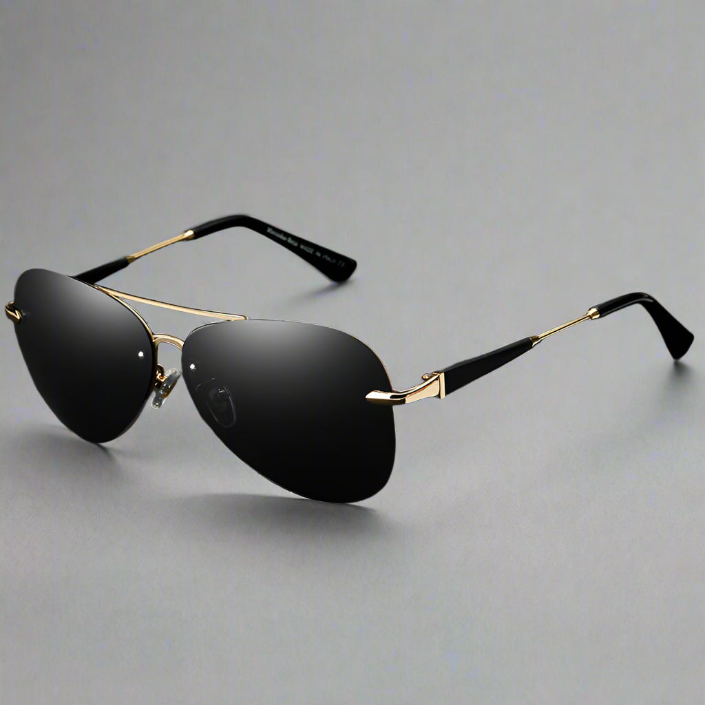 Men's Polarised Aviator Sunglasses | Lightweight UV Protection