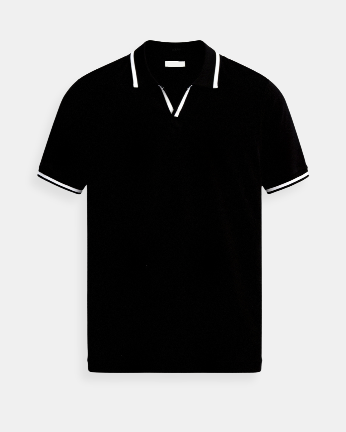 Men's Cotton Slim Fit Polo Shirt-2