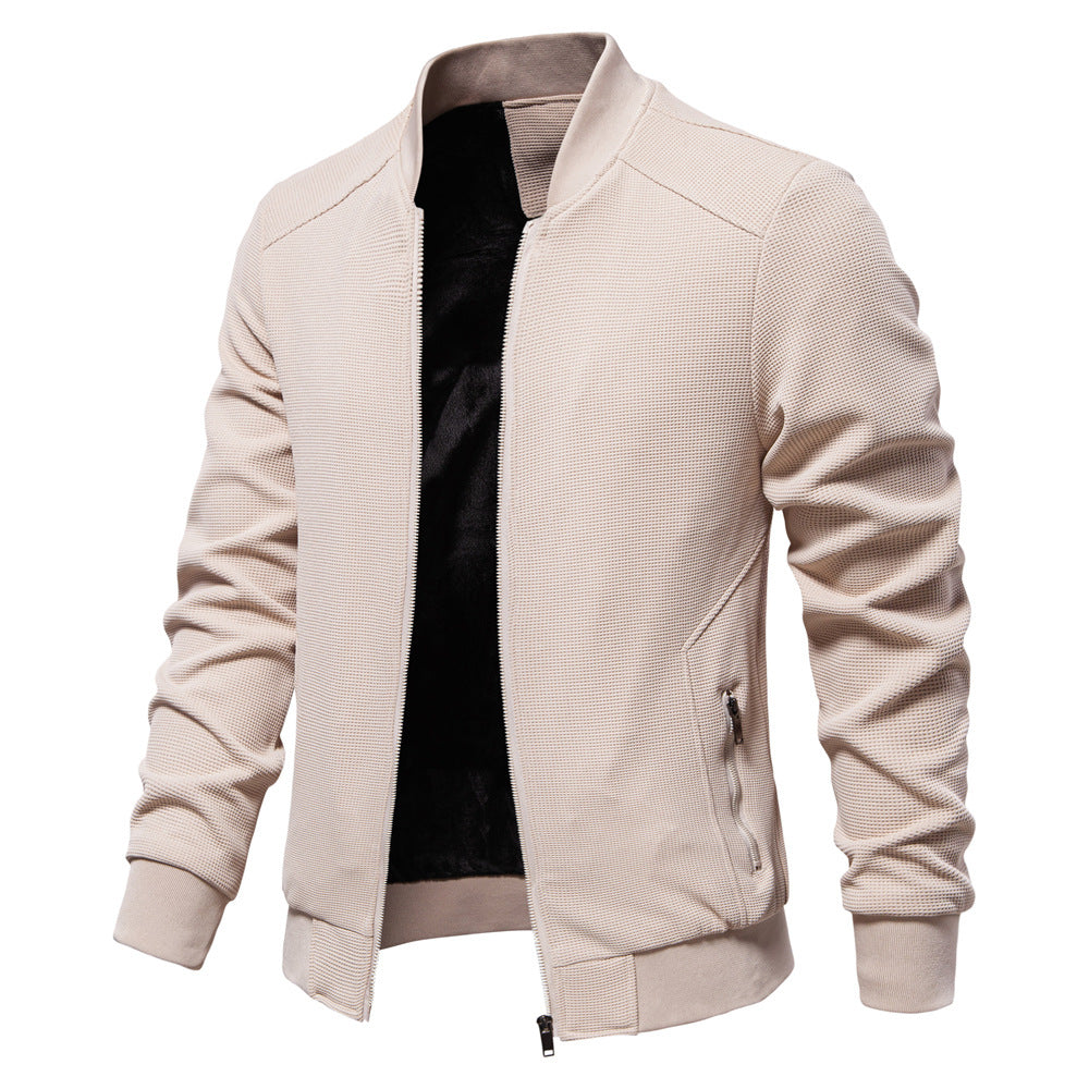 Men's bomber winter jacket | Quilted lightweight outerwear