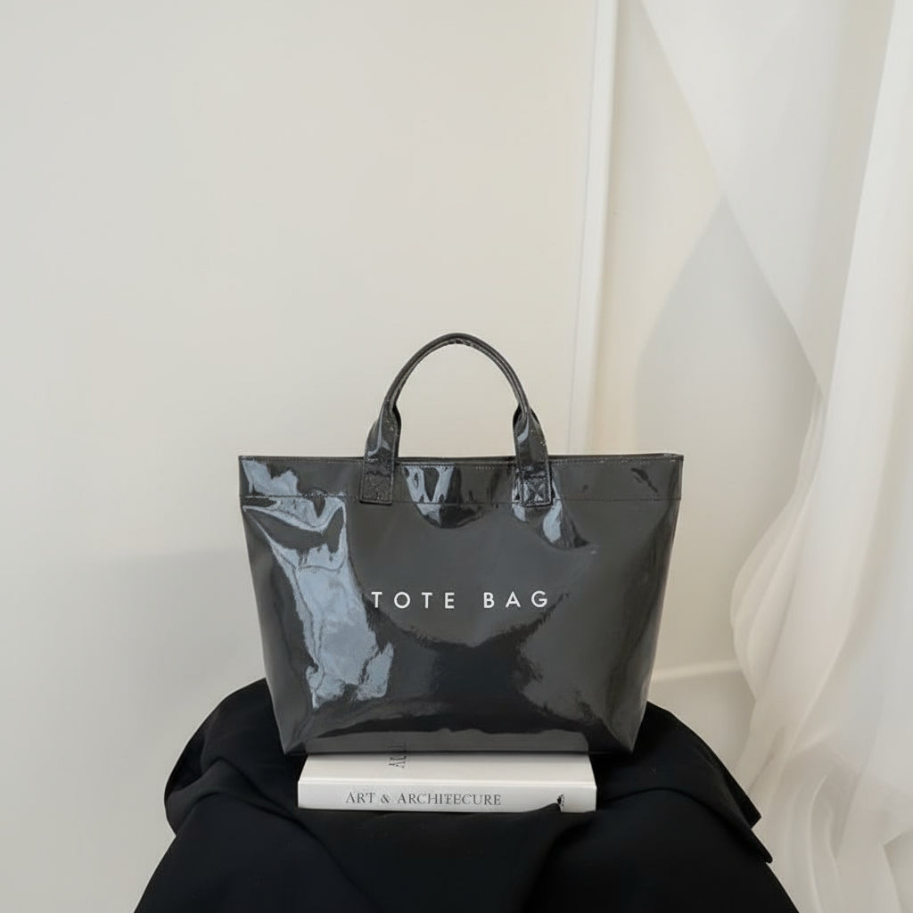 Tote Bag Waterproof PVC Large Casual Shoulder Handbag
