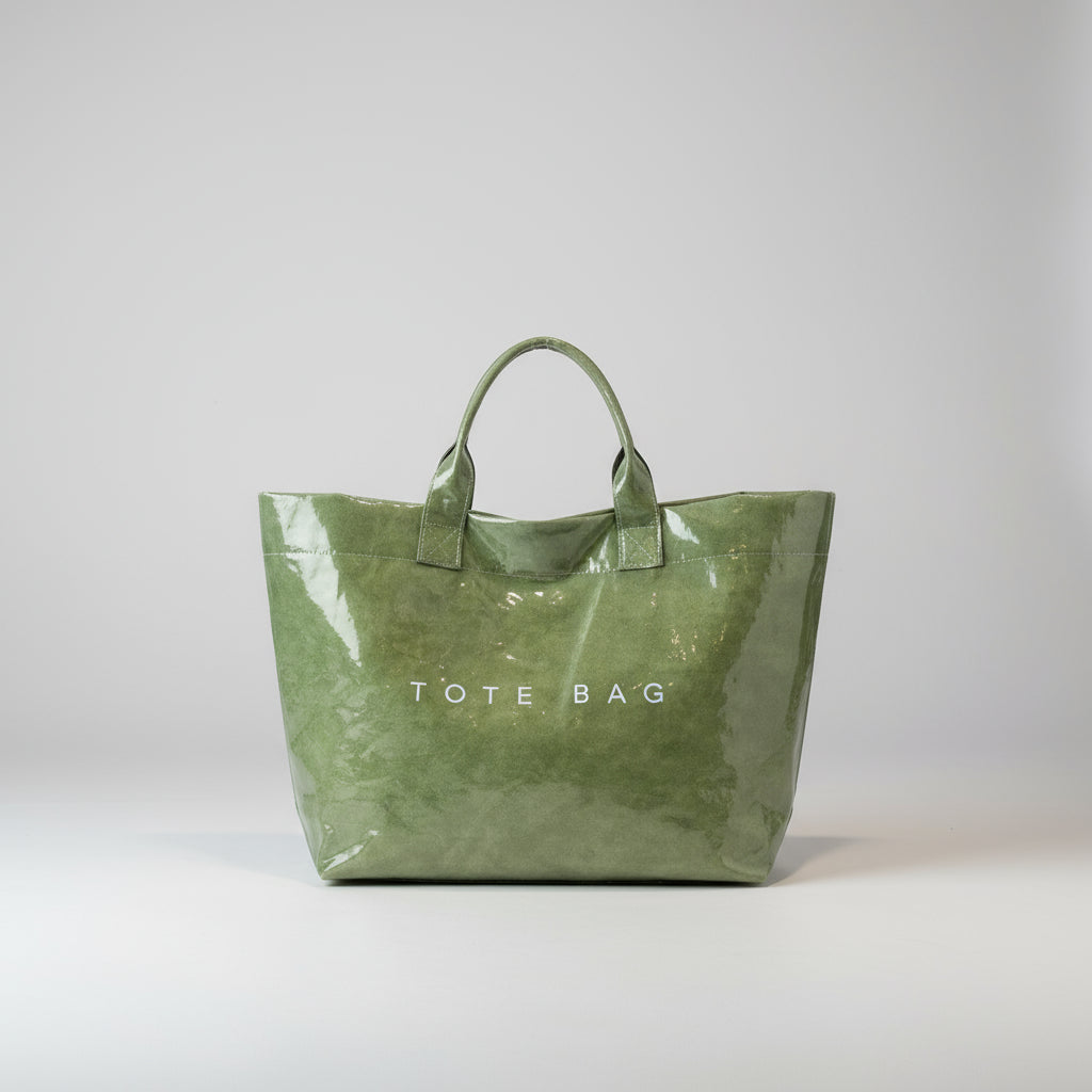 Tote Bag Waterproof PVC Large Casual Shoulder Handbag