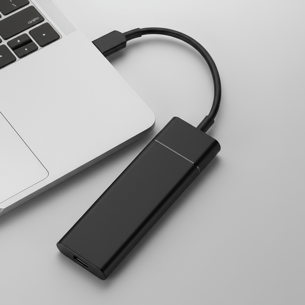 External Hard Drive 8TB Portable Aluminum High Speed Data Storage