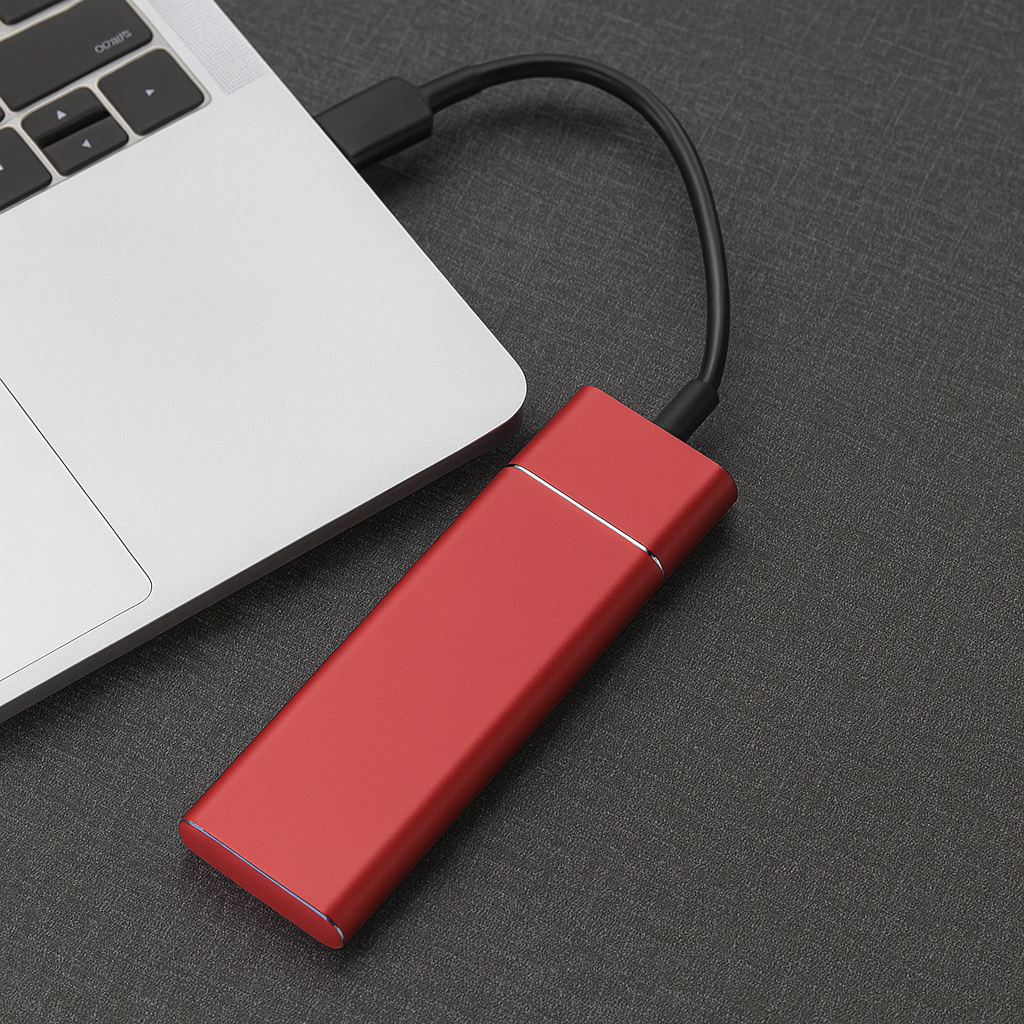 External Hard Drive 8TB Portable Aluminum High Speed Data Storage