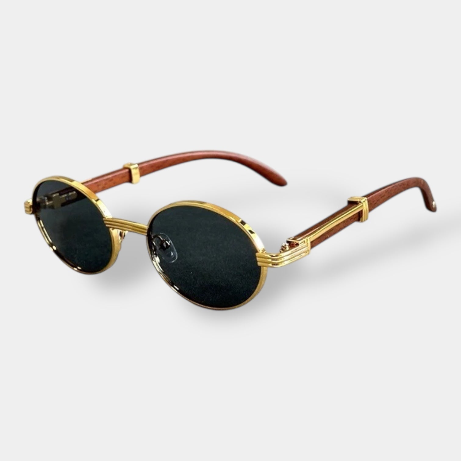 Men's Vintage Round Sunglasses | UV Protection Retro Style