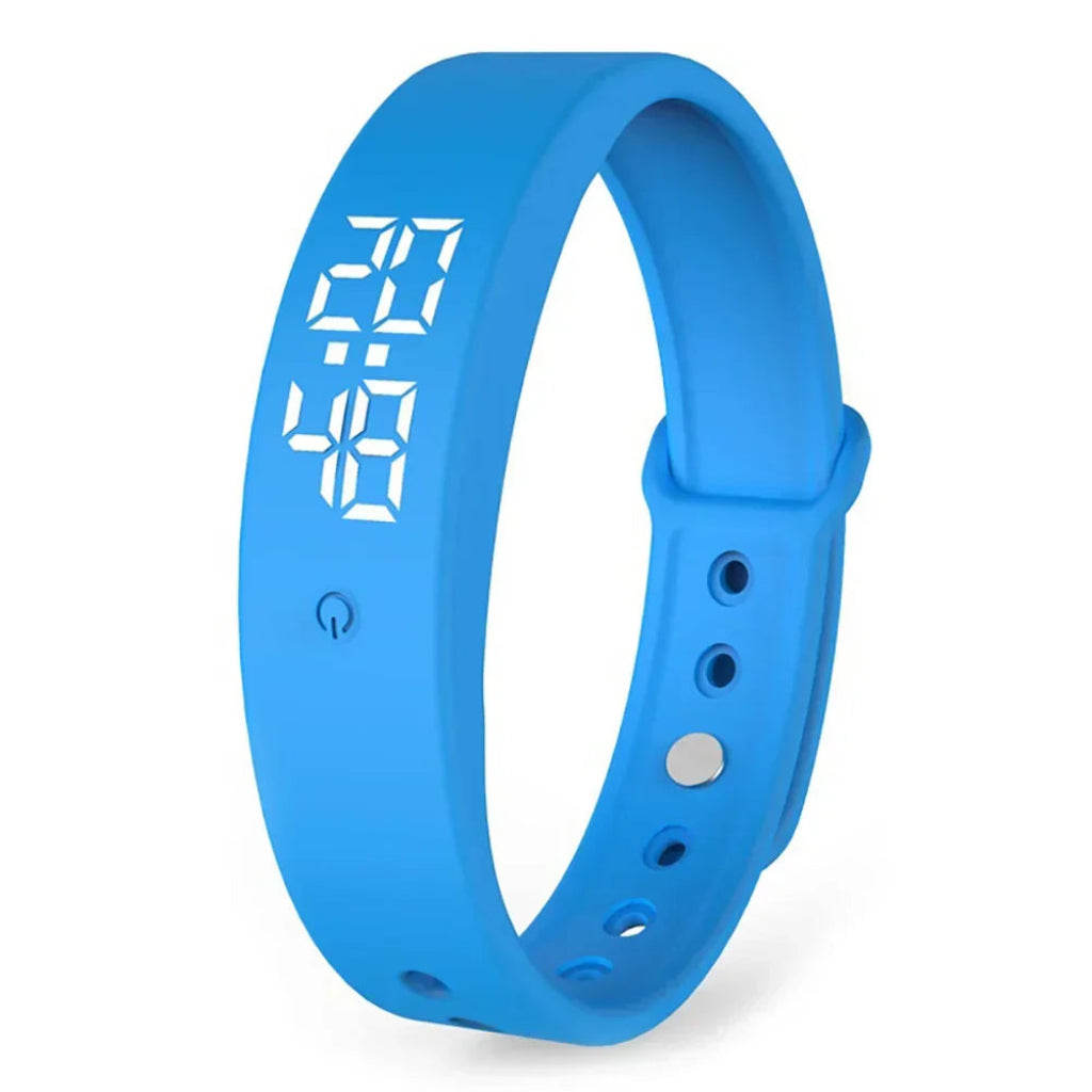 Smartwatch Fitness Tracker Waterproof LED Display Vibration Alarm