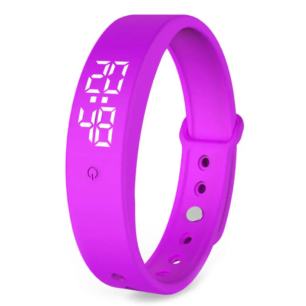 Smartwatch Fitness Tracker Waterproof LED Display Vibration Alarm