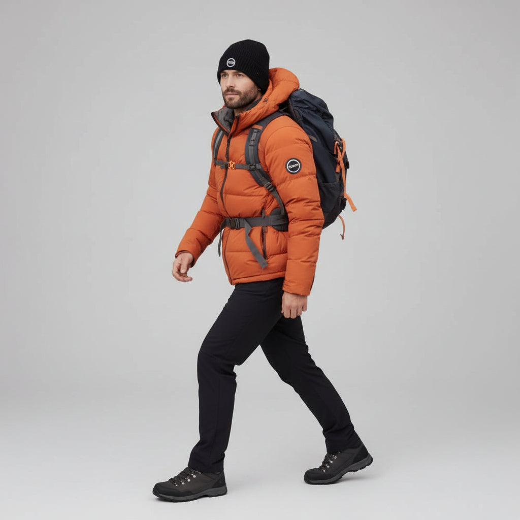 Men’s Puffer Winter Coat Waterproof Warm Lightweight Jacket