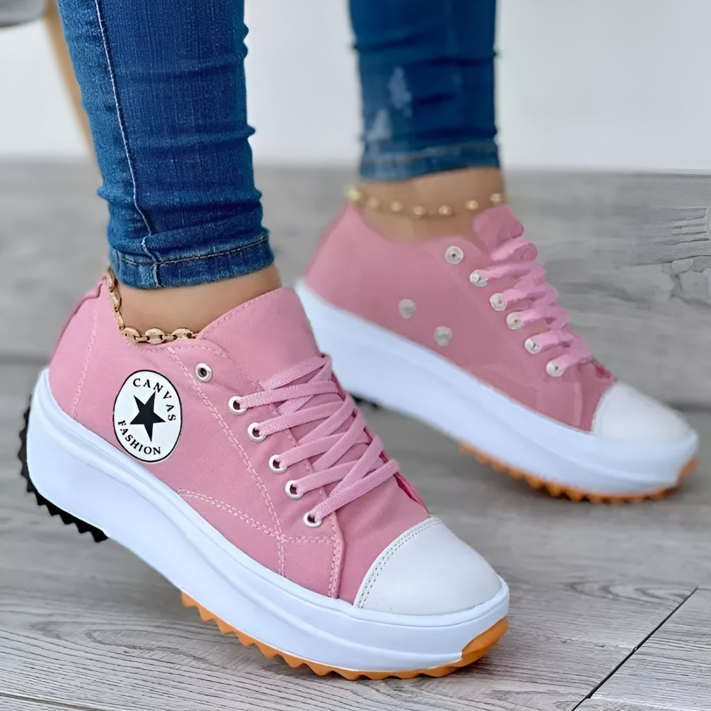 Women Platform Sneakers - Casual Shoes