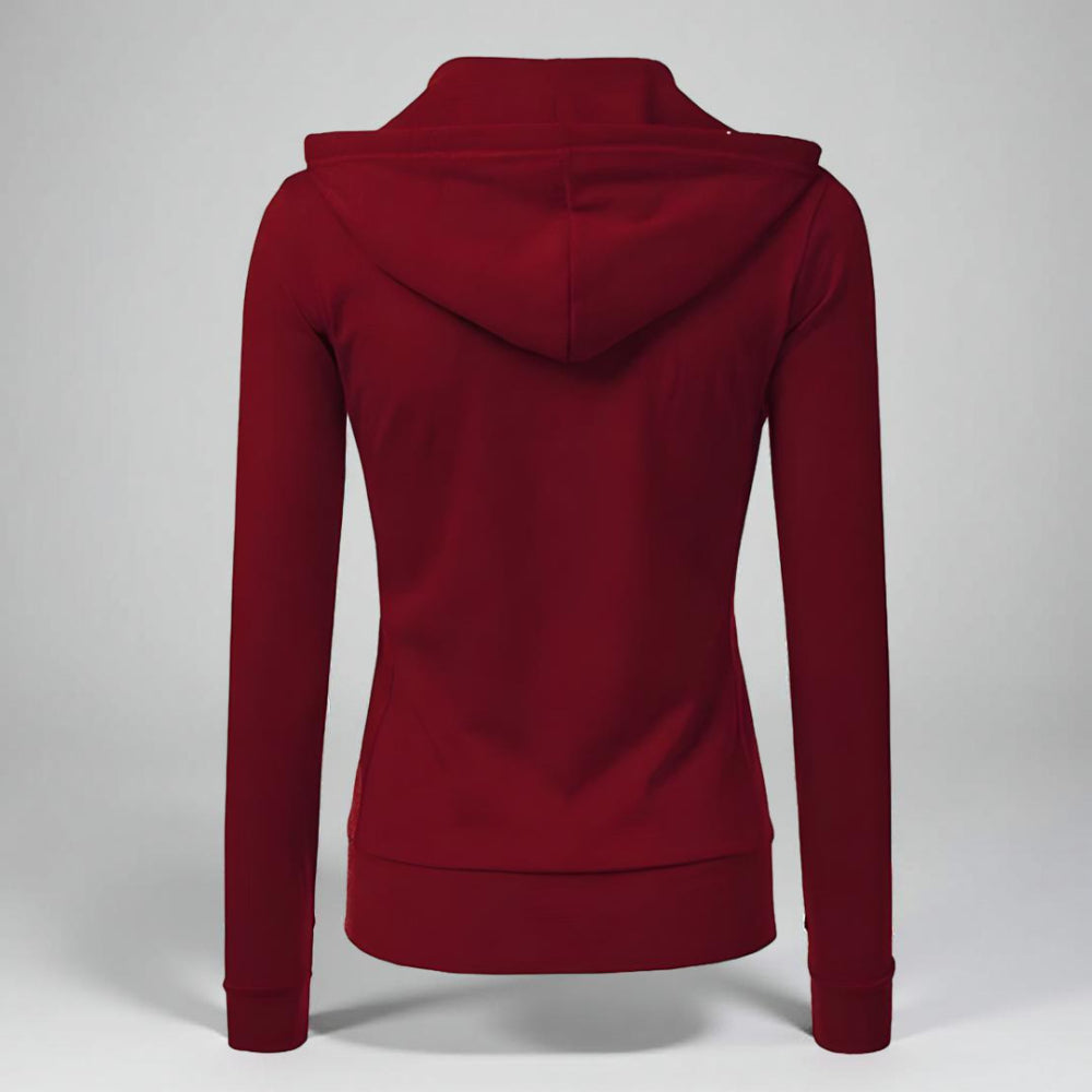 Women Lightweight Jacket - Zip Up Hoodie