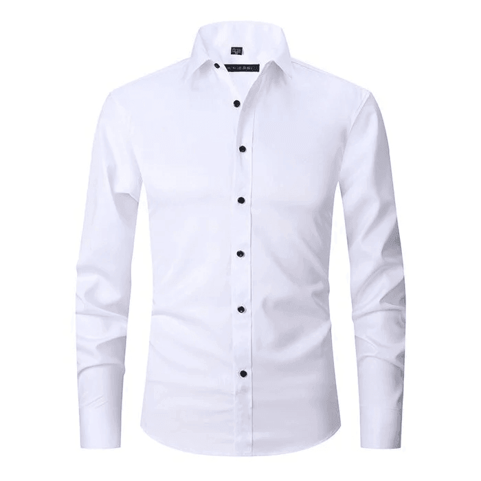 Men's long sleeve dress shirt | slim fit formal shirt